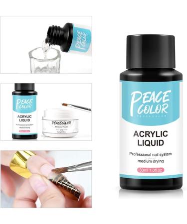 Peacecolor Acrylic Liquid Monomer 30ml Acrylic Monomer Acrylic Liquid For Acrylic Powder Acrylic Nail Liquid Monomer For Acrylic Nails Nails Powders & Liquids Acrylic - Buy Online on GoSupps.com