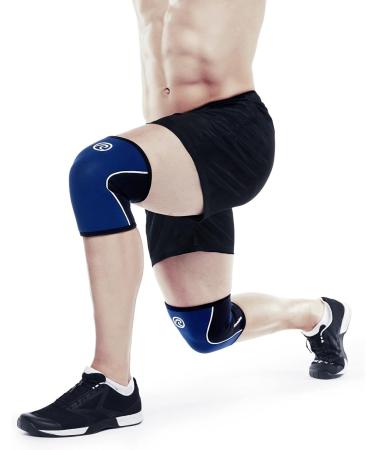 Rehband Knee Sleeve - 5mm Neoprene Support for CrossFit & Heavy Training | Unisex XL Navy - Available in Multiple Colors & Sizes - Buy Online on GoSupps.com