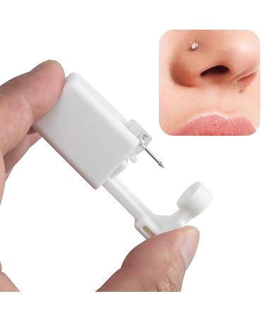 3 Pack Disposable Self Nose Piercing Kit with Nose Rings - Safe and Easy Nose Piercing Gun Tool - Buy Online on GoSupps.com