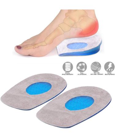 Optimize Your Comfort with 3Pair Insert Heel Pads - Soft Silicone Antalgic Insoles for Women | All-Day Shock Absorption & Cushioning for Heel Discomfort Relief - Buy Online on GoSupps.com