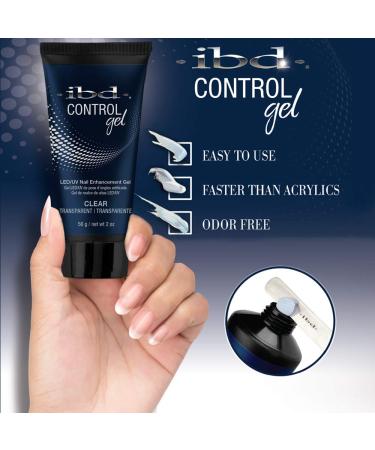 IBD Pro-Hybrid Nail Control Gel Clear LED/UV Nail Enhancement Gel 2 oz - Professional Nail Care - Buy Online on GoSupps.com