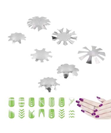 French Smile Line Cutter - Easy Nail Manicure Edge Trimmer for Professionals & Beginners | A-G Silver - Ideal for Nail Studios Schools & Home Use - Buy Online on GoSupps.com