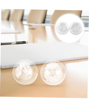 Orfofe 2-Piece Healthy Massage Balls - Hand Tension Relief & Glass Rolling Hand Massager - Buy Online on GoSupps.com