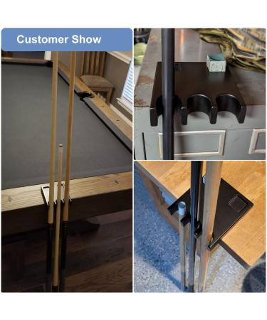 SISIPAI LIFE Pool Stick Holder 2PC Cue Stick Holder - Solid Wood Pool Cue Accessories - Buy Online on GoSupps.com