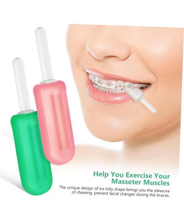 NOLITOY 30 Pcs Popsicle Chew Aligner Chewies with Handle Jaw Device Invisible Teether mediumx5pcs As Shownx5pcs - Buy Online on GoSupps.com