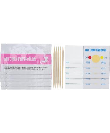 Helicobacter Pylori Test Kit - Professional 10pcs H Pylori Test Paper Set - Portable Tool for Detecting H Pylori in Gut - Home, Travel, Hospital - Buy Online on GoSupps.com