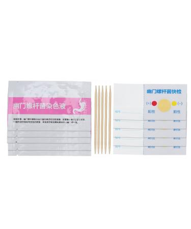 10pcs H Pylori Test Paper Set Professional Portable Home Helicobacter Pylori Test for Health Care
