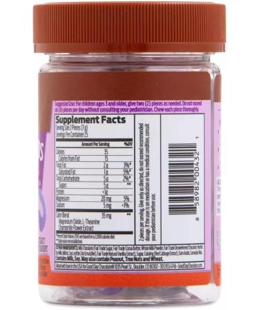 Good Day Chocolate Supplement for Kids - Calmative 50 Chews for Relaxation - Buy Online on GoSupps.com