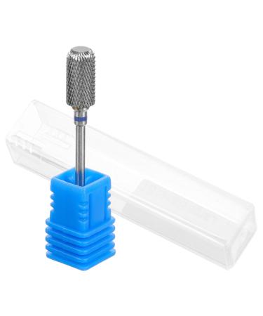 Beaupretty Nail Drill Bit Manicure Nail Bits Cuticle Drill Bit Cuticle Manicure Drill Bits Cuticle Cleaner Drill Bit Safety Bits for Nail Drill Tungsten Nail Drill Tungsten Steel Gel Two-way