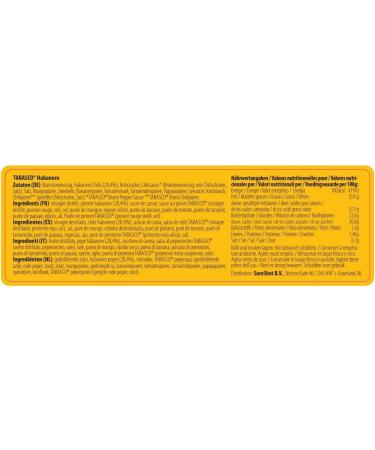 Tabasco Habanero Hot Sauce 55ml - Pack of 12 - Buy Online on GoSupps.com