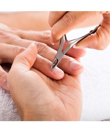 3pcs Nail Nipper Cuticle Trimmer Spoon Pusher Set - Nail Care Pedicure Manicure Tools - Buy Online on GoSupps.com