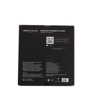Profusion Cosmetics Star Child Moonlight Magnetic Lashes & Eyeliner Set - Quick Dry Glamour for All (Black & Purple) | International Shipping - Buy Online on GoSupps.com