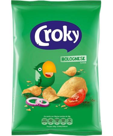 Croky - Bolognese Chips - 12x 100g - Buy Online on GoSupps.com