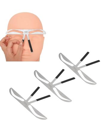Eyebrow Stencil Lineal Set - Golden Cut Measurement Tool for Perfectly Positioned Half-Permanent Eyebrows (3 Pieces) - Buy Online on GoSupps.com