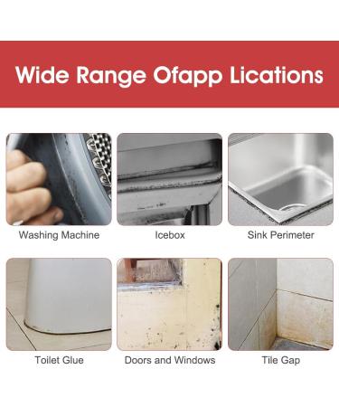 CLIUNT 2PCS Mould Remover Gel UK Powerful Magic Extreme Gel Household Mould Cleaner Gel for Bathroom Kitchen and Household (2 * 120g) - Buy Online on GoSupps.com