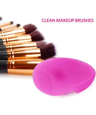 Milisten 4pcs Silicone Face Scrubbers Exfoliator Brush Facial Cleansing Pad Blackhead Scrubber Exfoliating Pore Cleansing Pad Removing Face Brush - Buy Online on GoSupps.com
