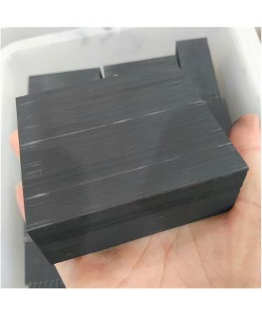 Natural Schungite Cuboid Diamond Crystals Ornaments Raw Stone Decoration Good Energies Black Quartz Collectibles Decoration Stone Mineral Specimen 1pc - Buy Online on GoSupps.com