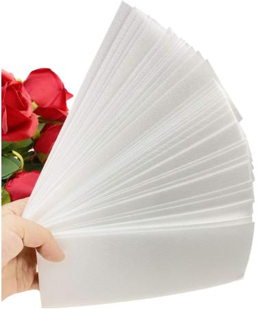 2Bag/200Pcs White Non-woven Epilation Paper Hair Removal Wax Cloth Strip Replacement for Women Leg Body Beauty Tool(7.87 inch x 2.75 inch) - Buy Online on GoSupps.com