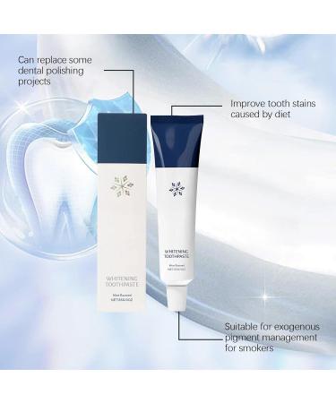 Mint Toothpaste: Gentle Cleaning Stain & Yellow Teeth Removal Fights Bad Breath Daily Teeth Care(1PCS) 1 Fl Oz (Pack of 1) - Buy Online on GoSupps.com