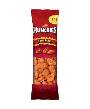 Munchies Peanut Variety Pack - Salted, Flamin' Hot, Honey Roasted (36 Count) - Buy Online on GoSupps.com