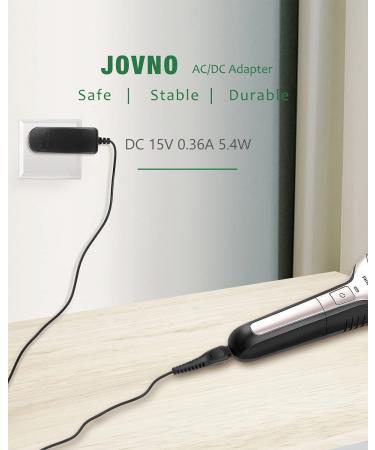 Philips Norelco Charger Cord for HQ8505 2300 7000 5000 3000 Series Electric Shavers - JOVNO 15V Adapter - Buy Online on GoSupps.com