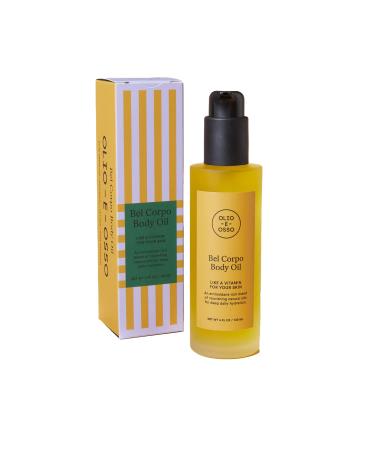 OLIO E OSSO - Natural Bel Corpo Body Oil | Natural Non-Toxic Clean Beauty (4 fl oz | 120 mL) 4 Fl Oz (Pack of 1) Multicoloured