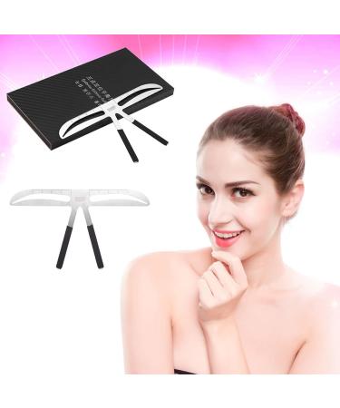 Pongnas 4 Types de R gle Sourcils Pochoir D'extension de Mesure pour Diff rents Styles de Sourcils (Sourcils ondul s) - Buy Online on GoSupps.com