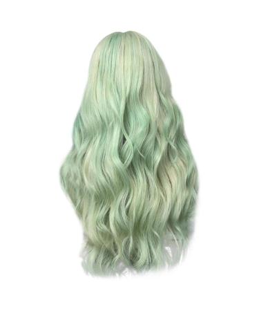 Wig Colorful Women Long Hair Cosplay Anime Human Hair Brazilian Synthetic Curly Long Wavy