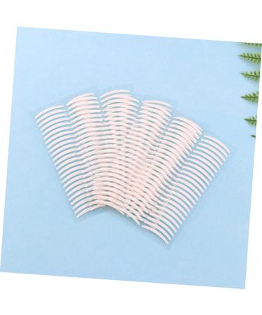 VINTORKY 45 Sheets Eyelid Tape Fiber Invisible Eye Lift Sticker Eyelid Lift Tape Strips Traceless Eyelid Sticker Double-Sided Tape Self-Adhesive Sticker White Eye Gel No Trace Man 1 - Buy Online on GoSupps.com
