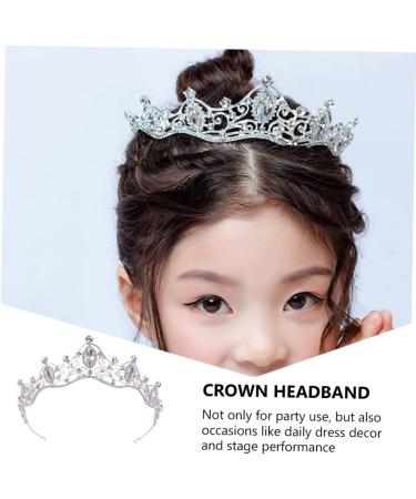 TOVINANNA 1pc Crown Hair Makeup Headbands Baroque Tiara for Women Diamond Hair Accessories Resealable Bags Princess Retro Princess Tiaras Bridal Clothing Zinc Alloy Little Girl Child - Buy Online on GoSupps.com