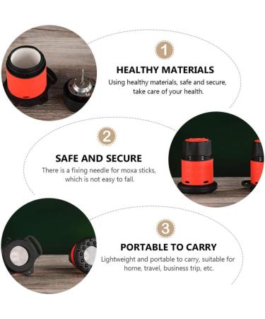 2-Stem Hanging Moxibustion Pot | Acupuncture Heat Tank & Moxa Holder for Chinese Massage | Moxibustion Burner for Home Use - Buy Online on GoSupps.com