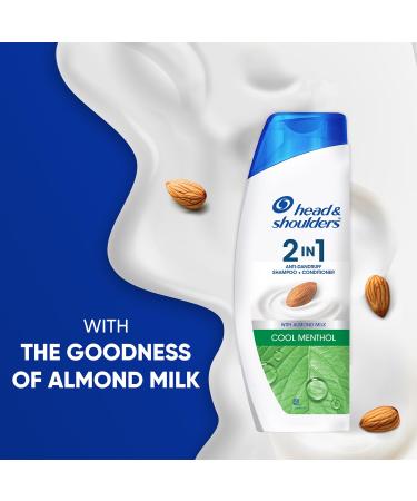 Buy Head & Shoulders Cool Menthol 2-in-1 Shampoo + Conditioner 180ml | International Shipping Available - Buy Online on GoSupps.com