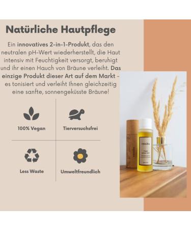 RESIBO natural self-tanning face toner 100 ml - Buy Online on GoSupps.com