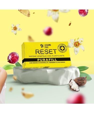  Altagamma Italia PURAFILL RESET Purifying Vegetable Soap 100 g - Face Impure Skin - Buy Online on GoSupps.com