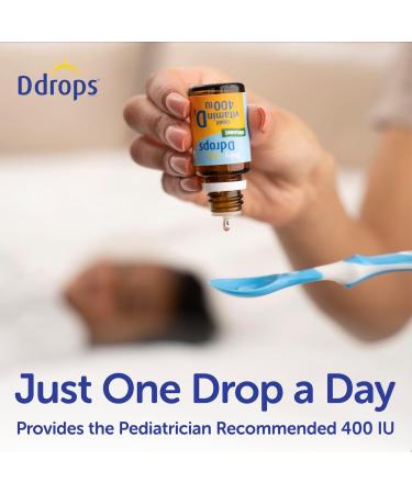 Drops Baby Liquid Vitamin D (90 Drops) - Essential Supplement for Healthy Growth - Buy Online on GoSupps.com