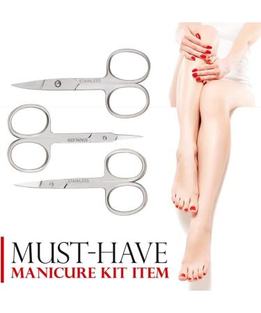 Titania Cuticle Scissor Fine Stainless Steel Cushions - Buy Online on GoSupps.com