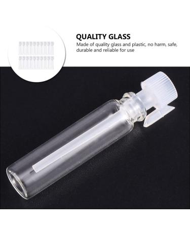 Buy FRCOLOR 100pcs Perfume Essential Oil Sample Vials - Clear Mini Spray Bottles for Travel & Samples - Assorted Colors - Buy Online on GoSupps.com