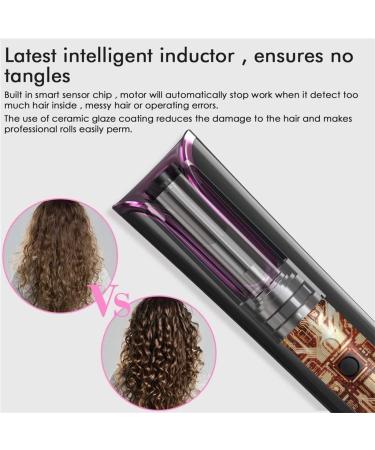Buy Cordless Automatic Hair Curler - USB Wireless Ceramic Curling Iron & Waver for Effortless Curls - Buy Online on GoSupps.com