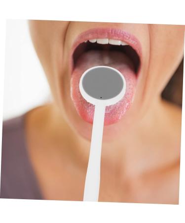 Mobestech Tongue Cleaning Brush - Silicone Spatula & Household Cleaning Tool for Adults & Toddlers - Efficient Dental Hygiene Solutions - 18.5x3.5cm - Buy Online on GoSupps.com