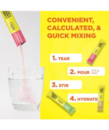 Keto Vitals Tropical & Berry Assorted 2 Pack Bundle Electrolyte Powder Bundle: Tropical & Berry Assorted Flavors - Sugar-Free & Zero Calorie Electrolyte Drink Mix Packets 60 Servings - Buy Online on GoSupps.com