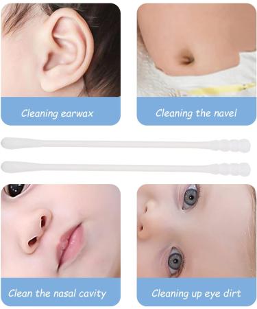 Ear Pick with Light and Cotton Swab - Ear Wax Cleaner Tool Set (Sky-Blue) | Ear Wax Remover Supplies - Buy Online on GoSupps.com