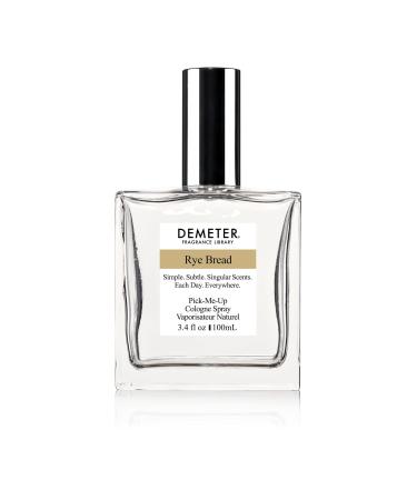 DEMETER Fragrance Library 3.4 oz Cologne Spray - Rye Bread Rye Bread 3.4 Fl Oz (Pack of 1)