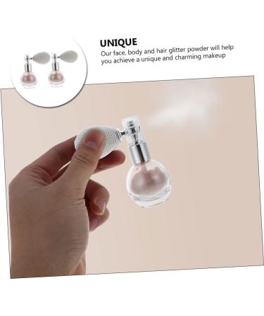 FOMIYES 4 Pcs Spray Glitter Glass Spray Bottle Glitter Powder Spray Highlighter Powder Sprayer Makeup Tools As Shown 2x2pcs 7.5x6cmx2pcs - Buy Online on GoSupps.com