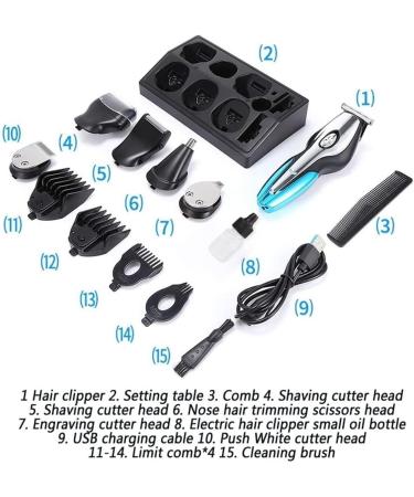 Pro Hair Clipper Cordless Hair Finishing Trimmers Professional Hair Cutting Kits Hair Clippers & Accessories Hair Cutting Tools - Buy Online on GoSupps.com