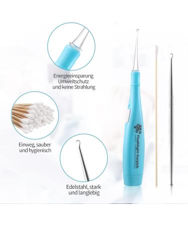 Tonsil Stone Removal Kit - Remove Almond Stones Bad Breath Solutions LED Cleaner & Cotton Swabs | Shop Internationally - Buy Online on GoSupps.com