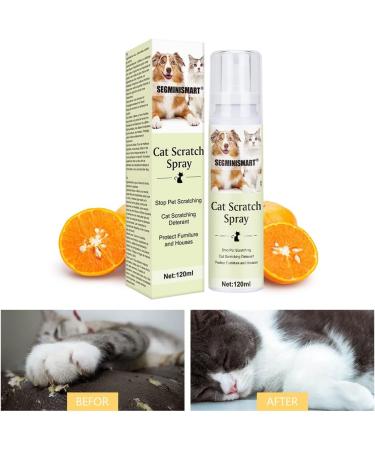 Cat Scratch Deterrent Spray Anti Scratch Repellent Spray Cat Training Spray Anti Cat Scratching Deterrent Protect Your Furnture Carpet and Plants - Buy Online on GoSupps.com