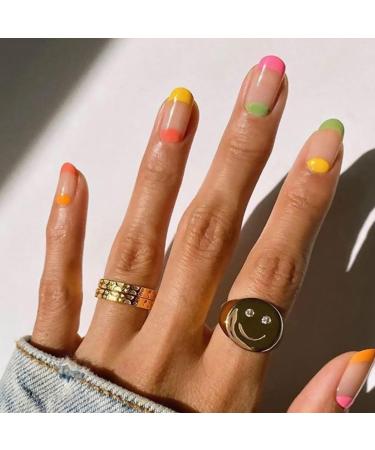 Lurrose 5pcs Creative French Manicure Moulding Templates - DIY Fingernail Design Tools for Perfect Nails - Buy Online on GoSupps.com