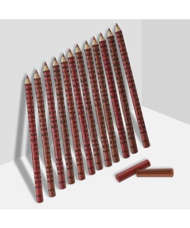 Ensemble de crayons l vres 12 couleurs - Crayon l vres longue dur e - Crayon l vres cr meux - Buy Online on GoSupps.com