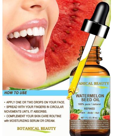 Botanical Beauty Egyptian WATERMELON SEED CARRIER OIL Oil of the Egyptian Kings 100% Pure Natural Cold pressed Virgin Undiluted for Face Hair and Body (0.5 Fl Oz 15 ml) 0.5 Fl Oz (Pack of 1) - Buy Online on GoSupps.com