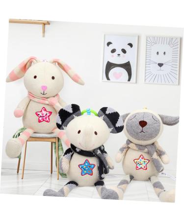 Upkoch Baby Calming Doll - Soft Plush Toy & Rattle | Perfect Children's Day Gift | Adorable Elephant for Newborns - Buy Online on GoSupps.com